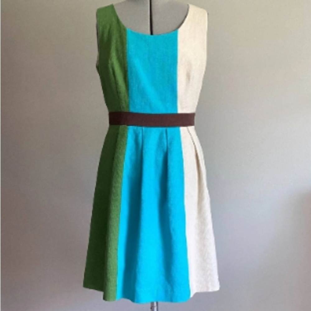 Color block Anthropologie Tabitha dress